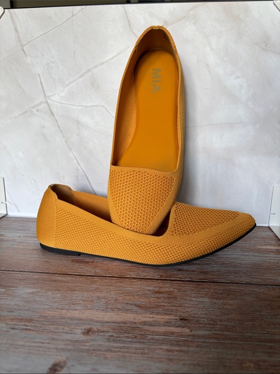 MIA Shoes - Mia Mustard Pointed-toe Flats